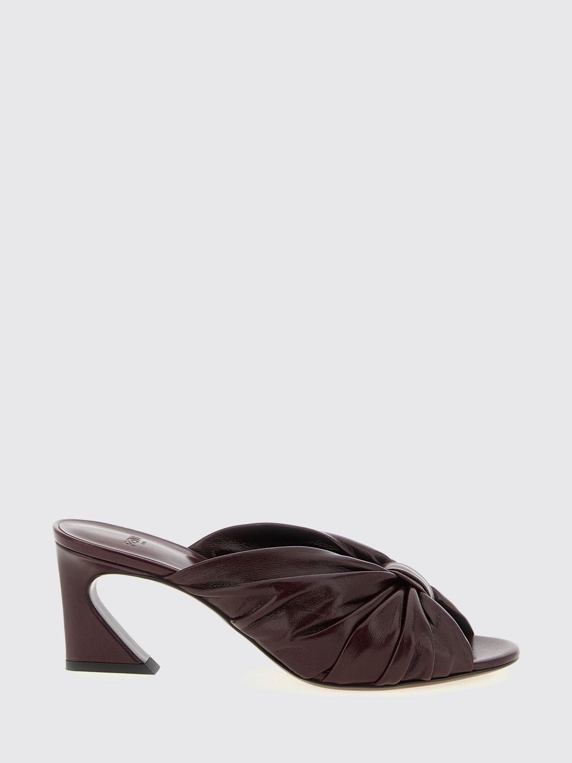 FENDI Mules Arco in nappa drappeggiata