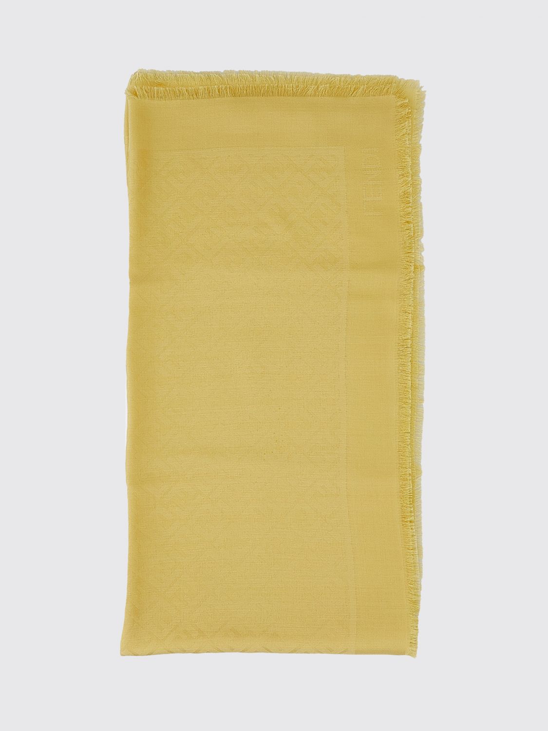 FENDI FENDI Scarf Woman color Yellow　FENDI スカーフ レディース カラー イエロー