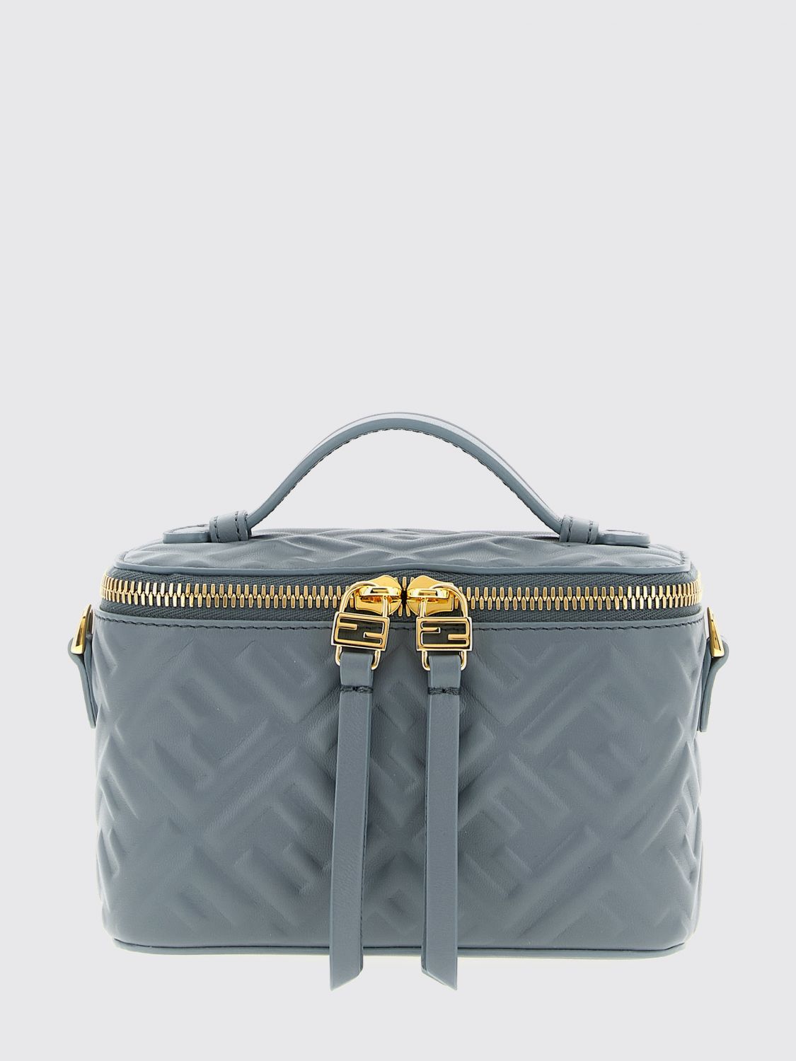 FENDI Borsa Vanity in pelle monogram FF