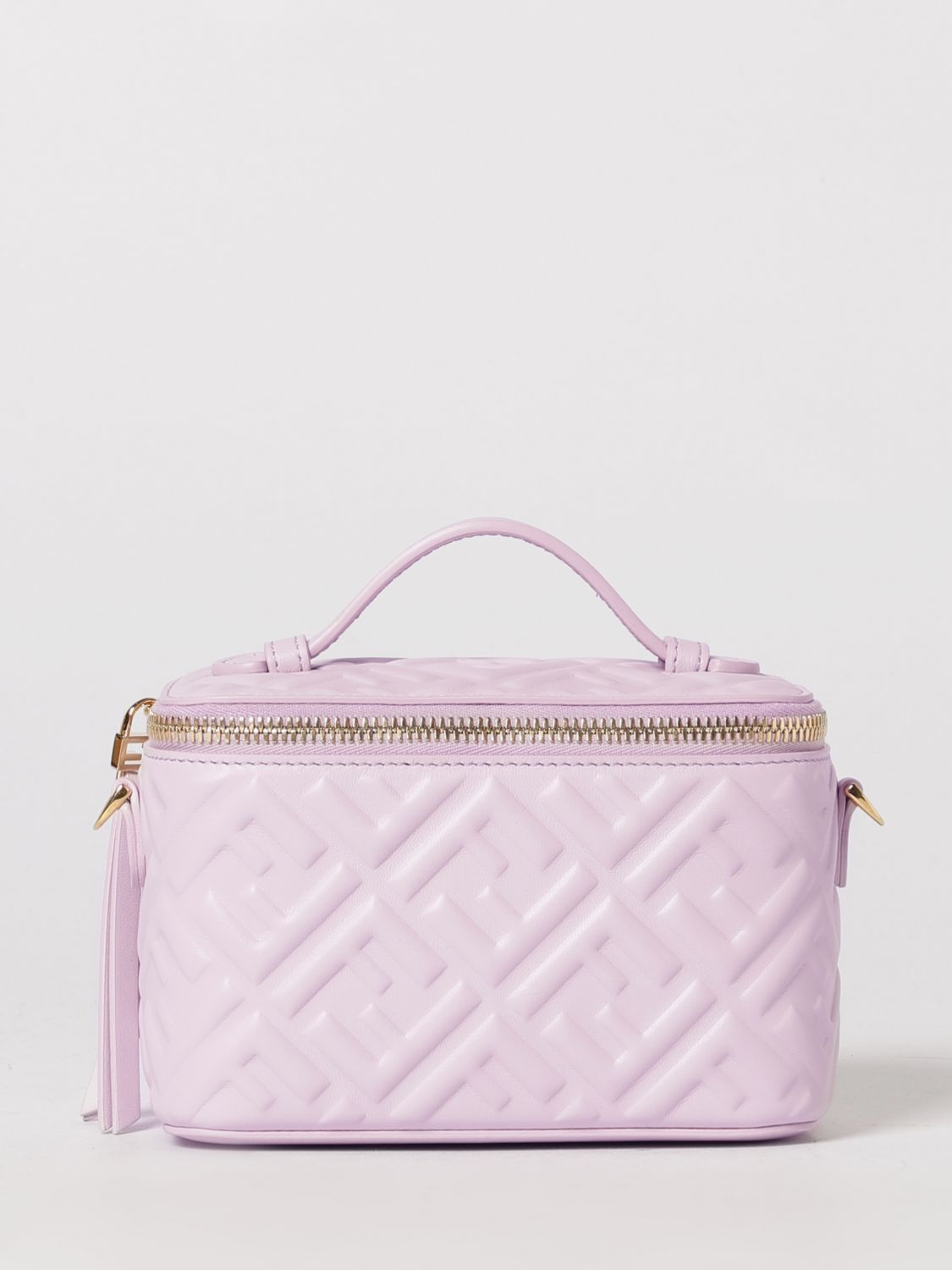 FENDI Borsa Vanity in pelle monogram FF