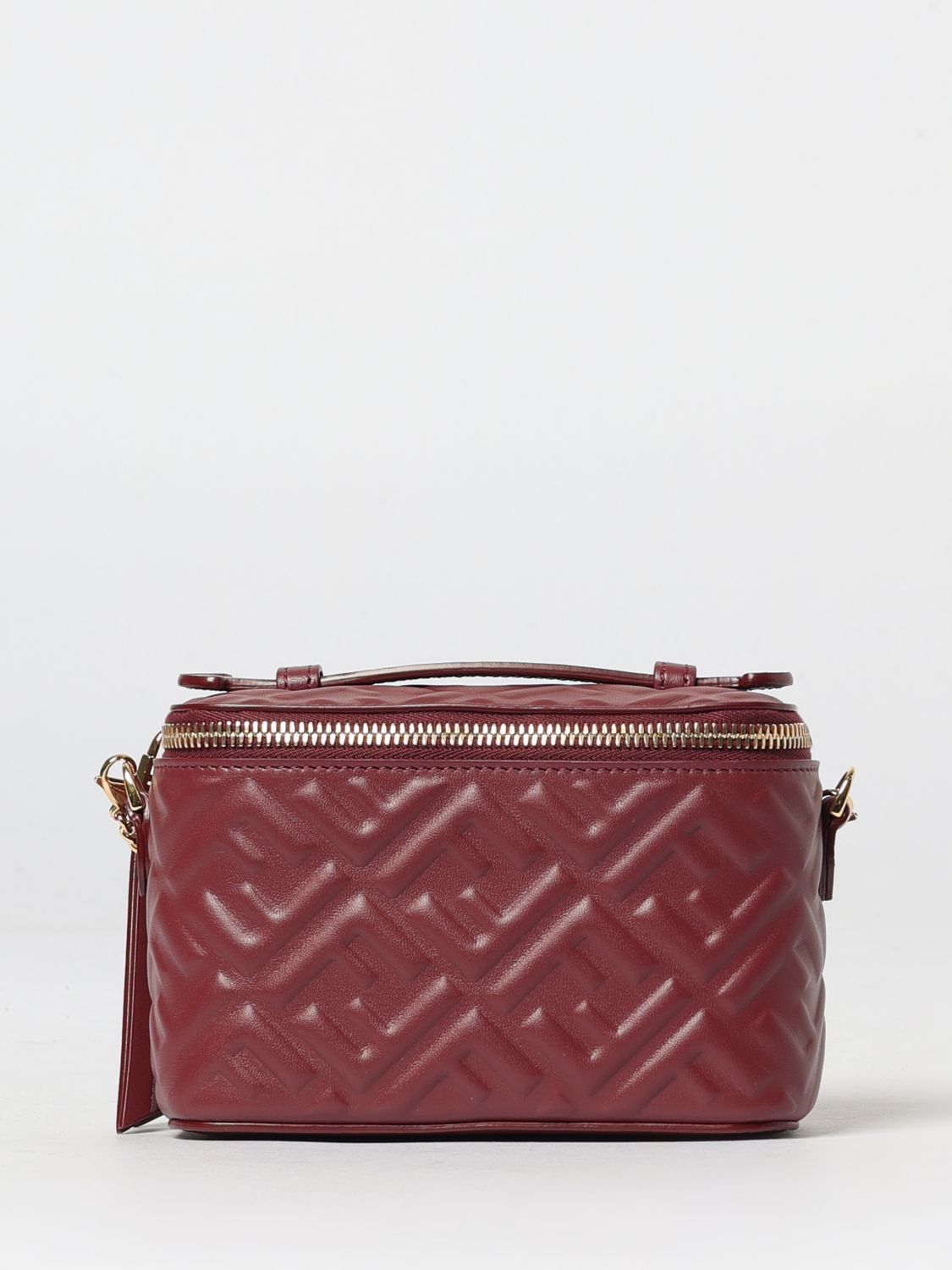 FENDI Borsa Vanity in pelle monogram FF