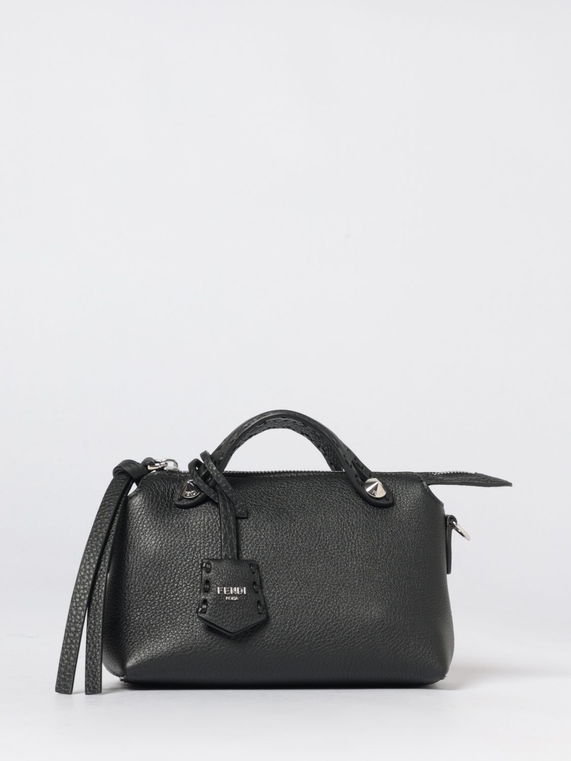 FENDI Borsa By The Way Soft Selleria Mini in pelle a grana