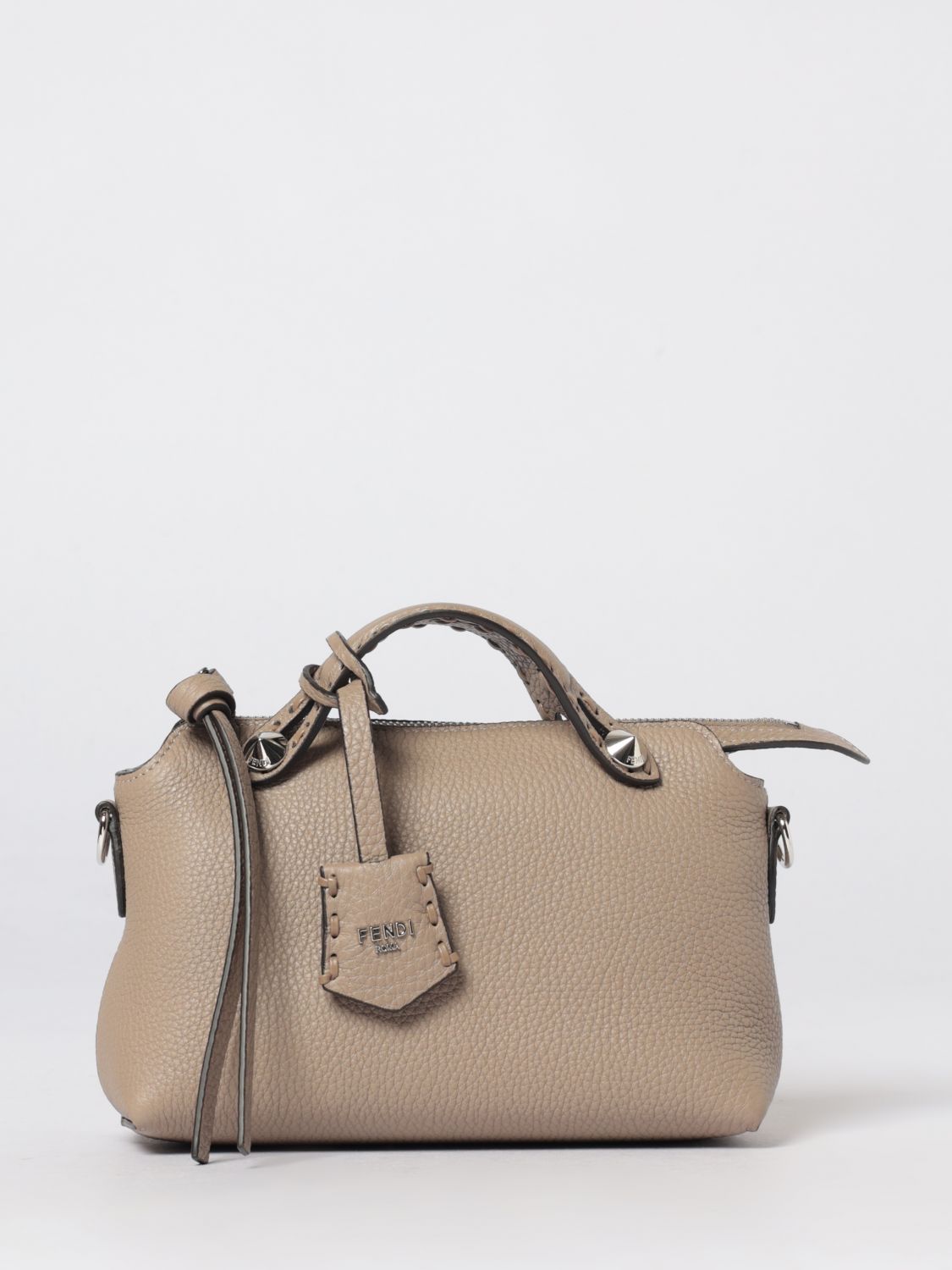 FENDI Borsa By The Way Soft Selleria Mini in pelle a grana