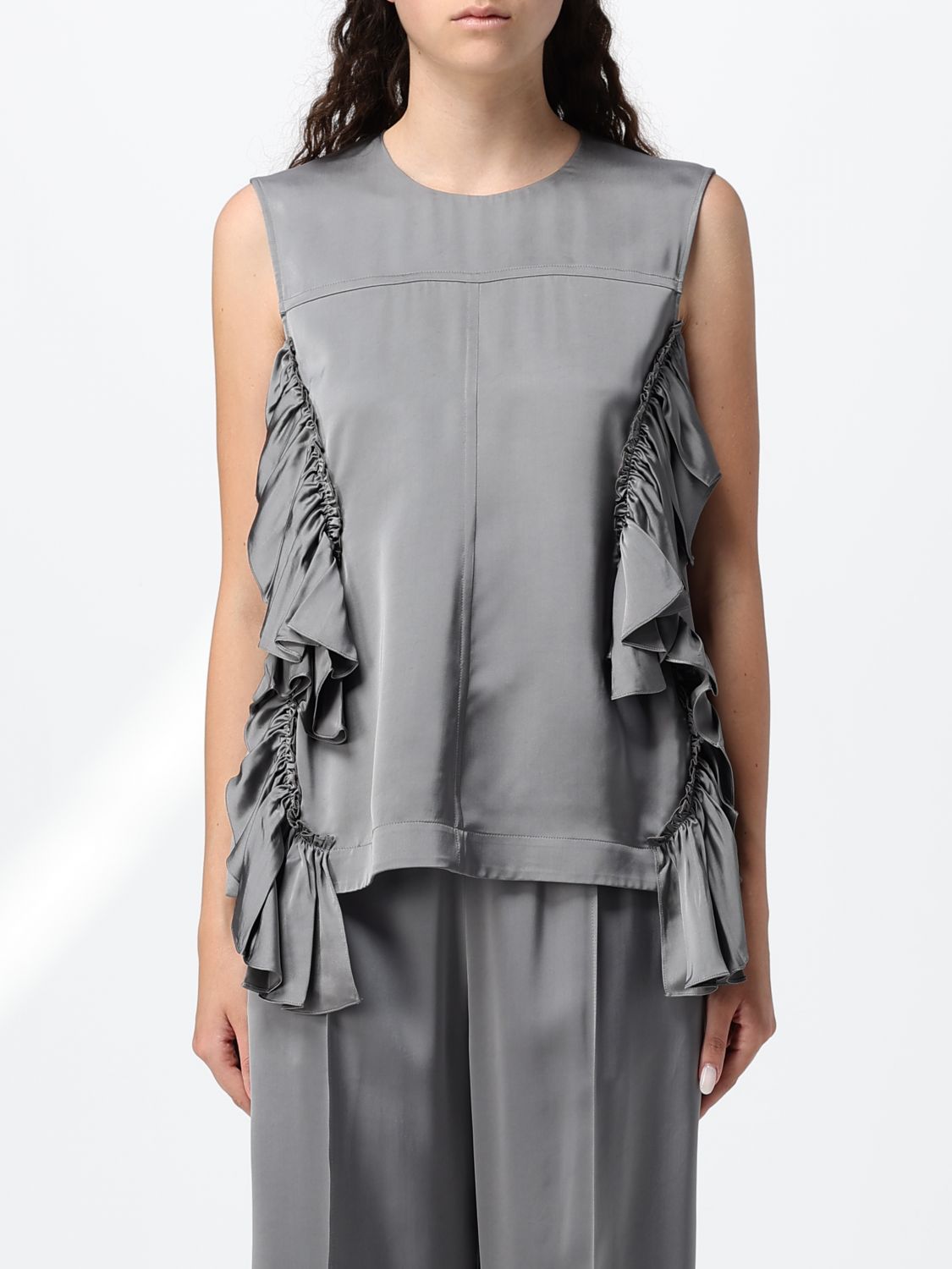 JIL SANDER Top Woman color Pearl