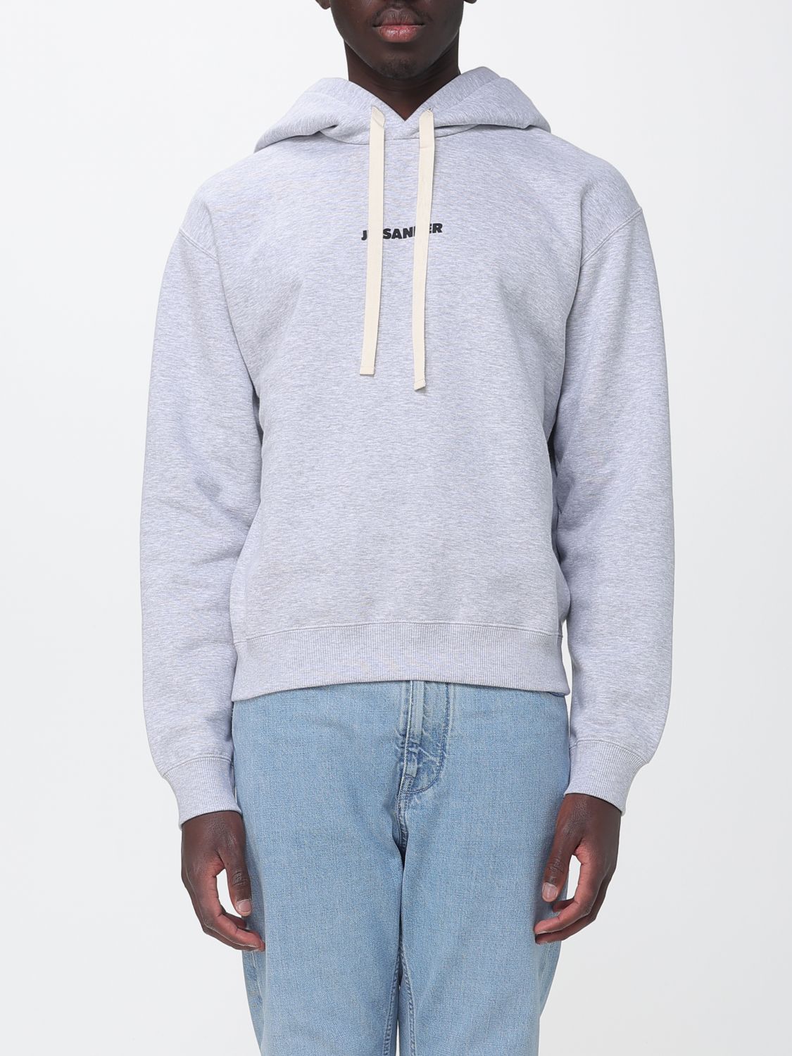 JIL SANDER Sweatshirt Men color Grey