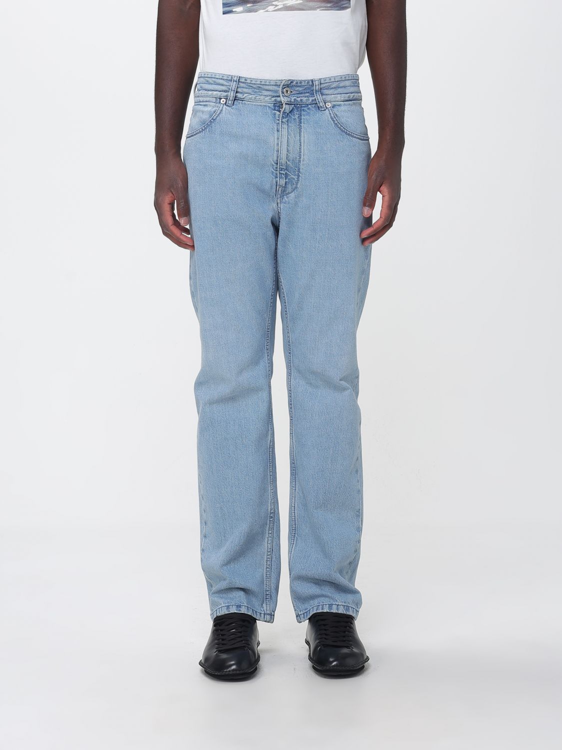 JIL SANDER Jeans Men color Gnawed Blue