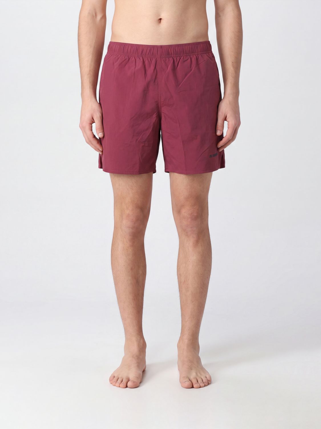 JIL SANDER Swimsuit Men color Red