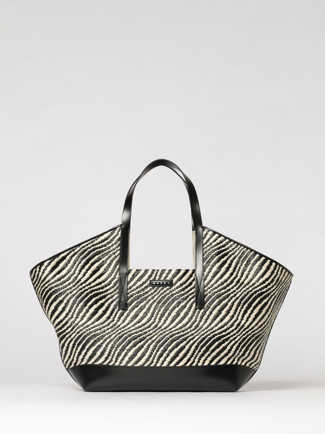 Marni Damen Schwarz Tote Bag Woman Color