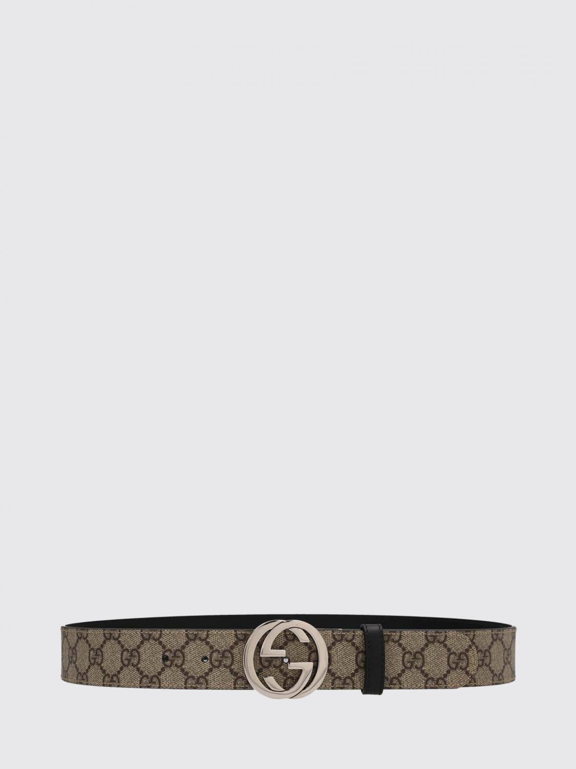 GUCCI Belt Men color Beige