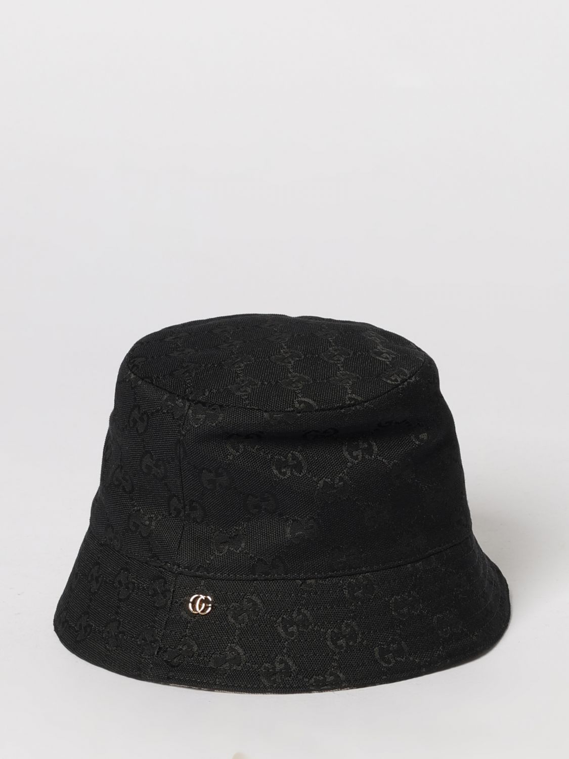 GUCCI Cappello reversibile in canvas GG jacquard