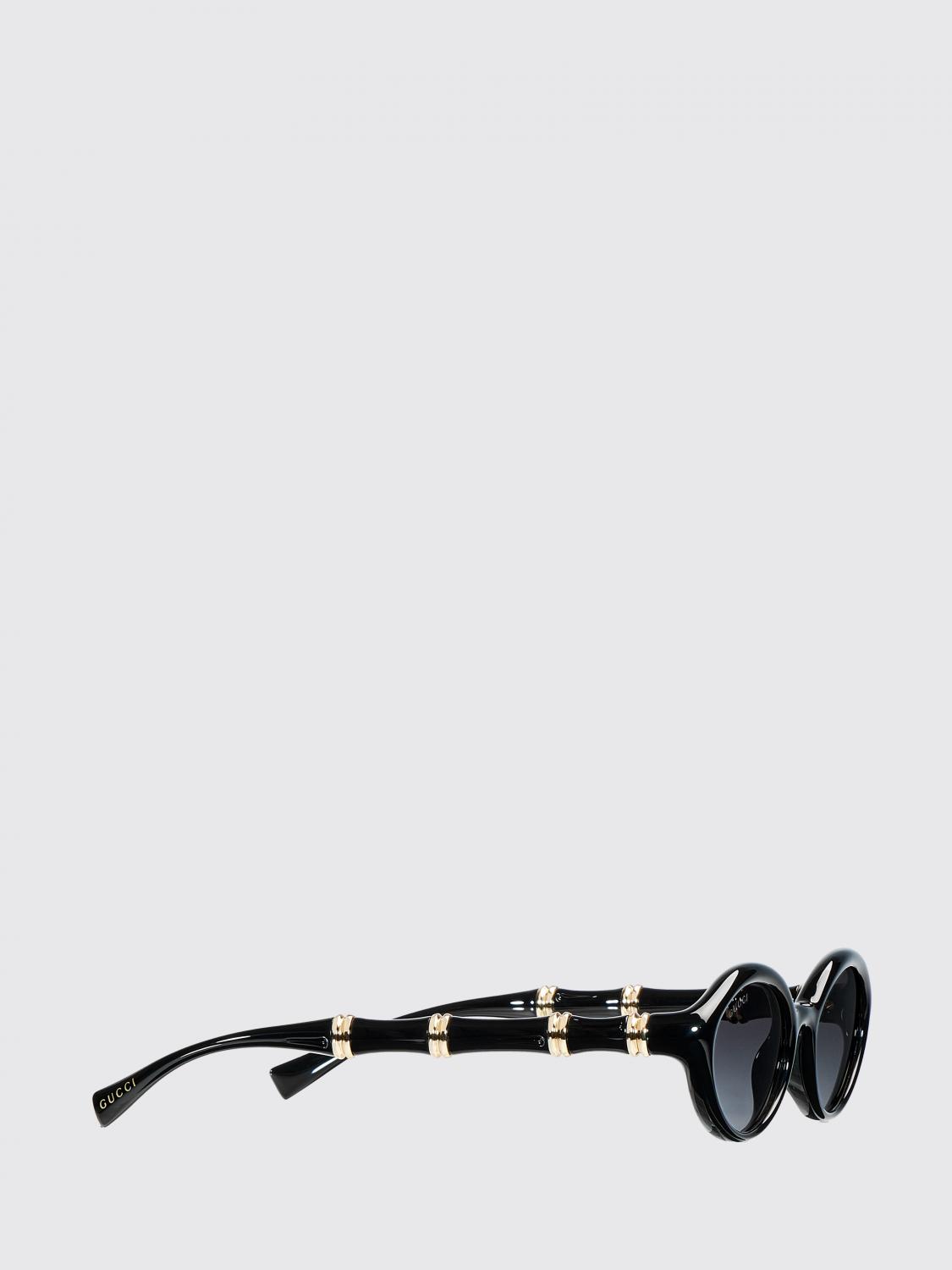 GUCCI Occhiali da sole in acetato effetto bambù