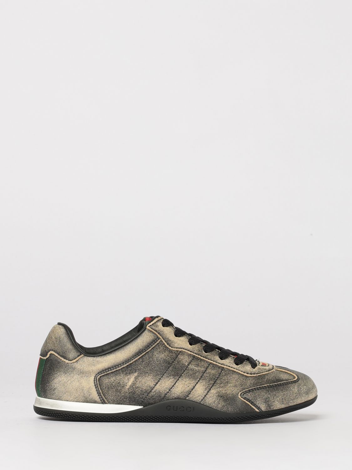 GUCCI Sneakers Shift in pelle invecchiata