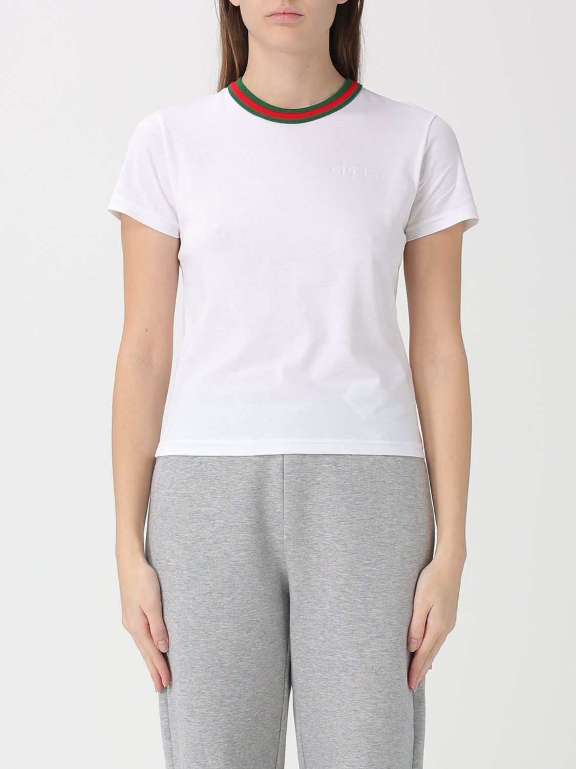 GUCCI T-Shirt Damen Farbe Weiß
