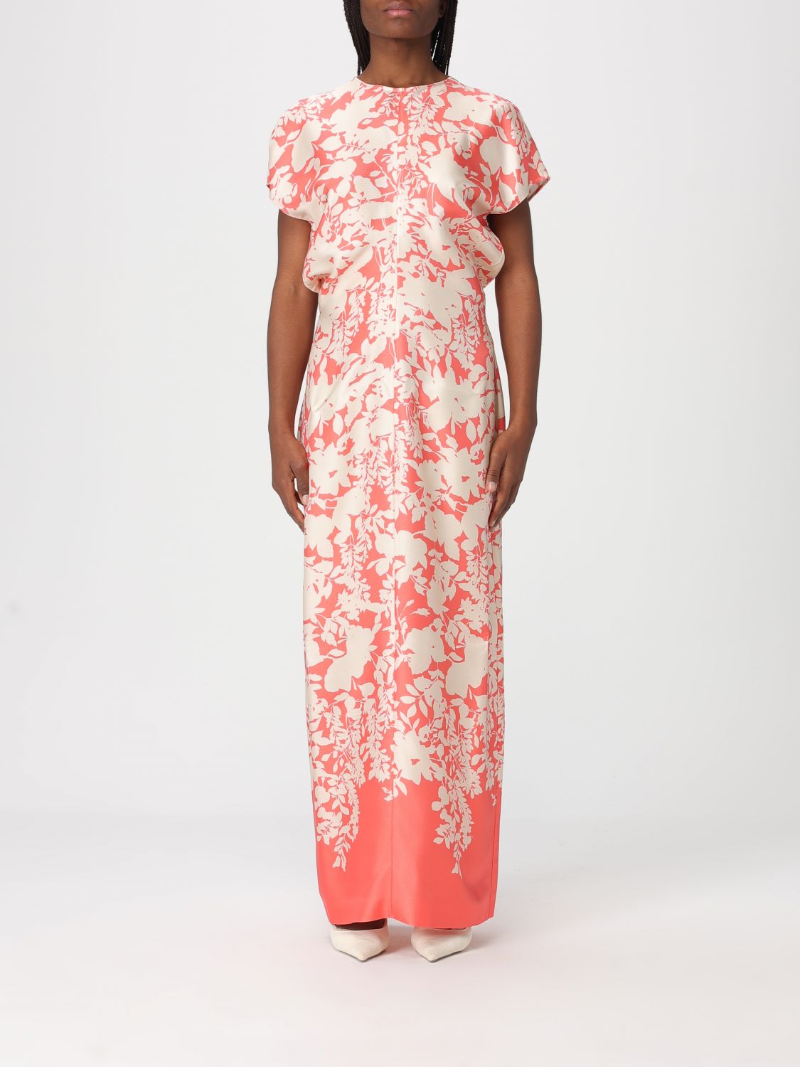 Agnona Dress Woman color Coral