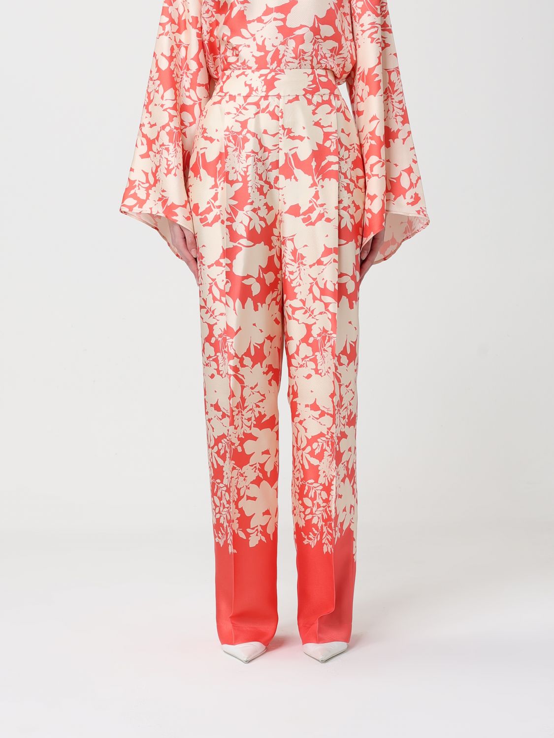 Blusa Agnona in seta floreale