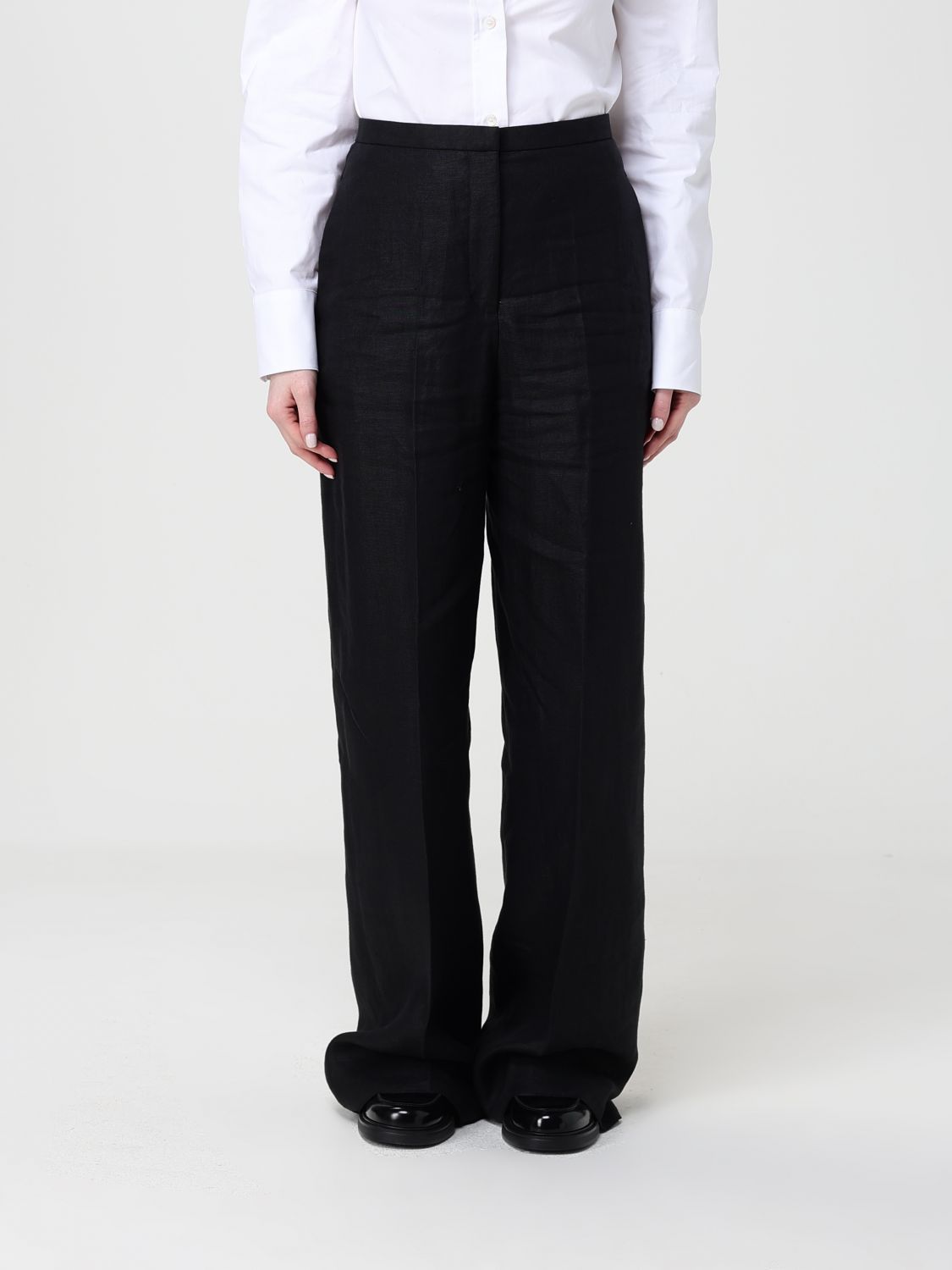 Agnona Pants Woman color Black