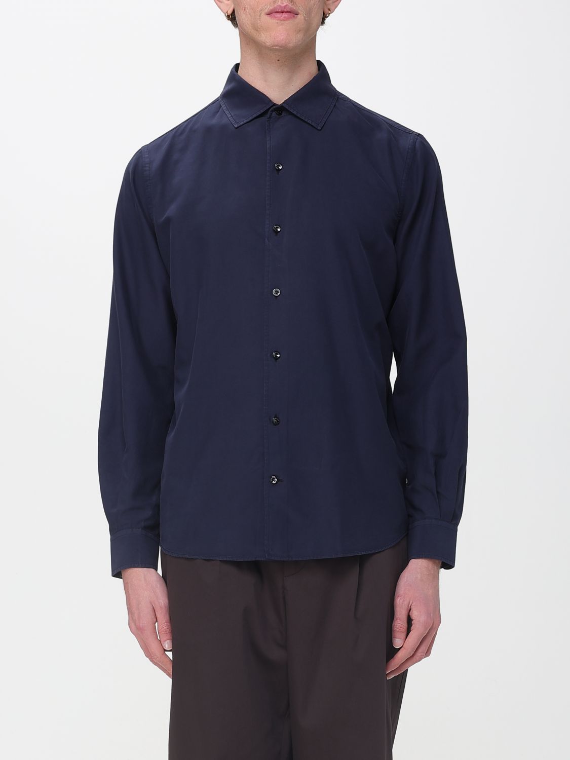 Camicia AGNONA Uomo colore Blue Navy