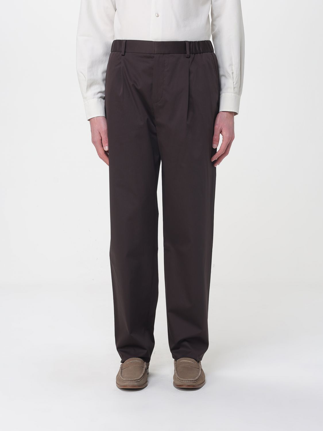 Pantaloni AGNONA Uomo colore Marrone