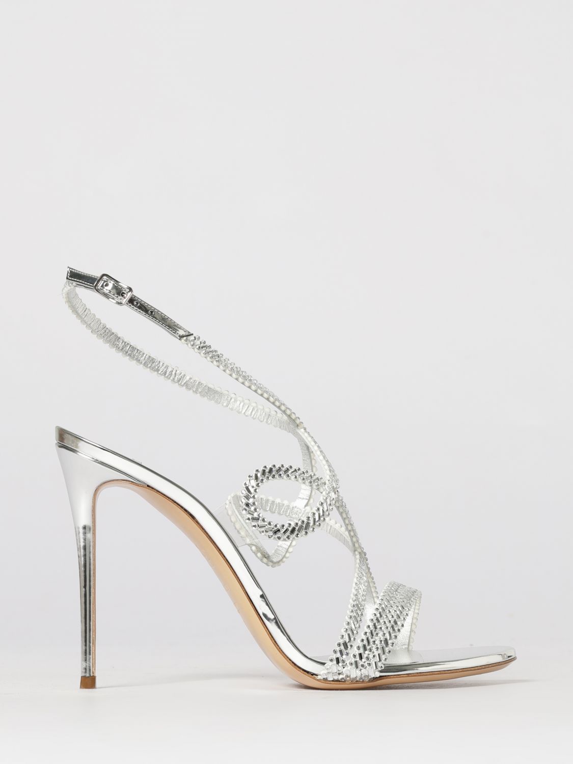 CASADEI Sandalen Mit Absatz Damen Farbe Silber