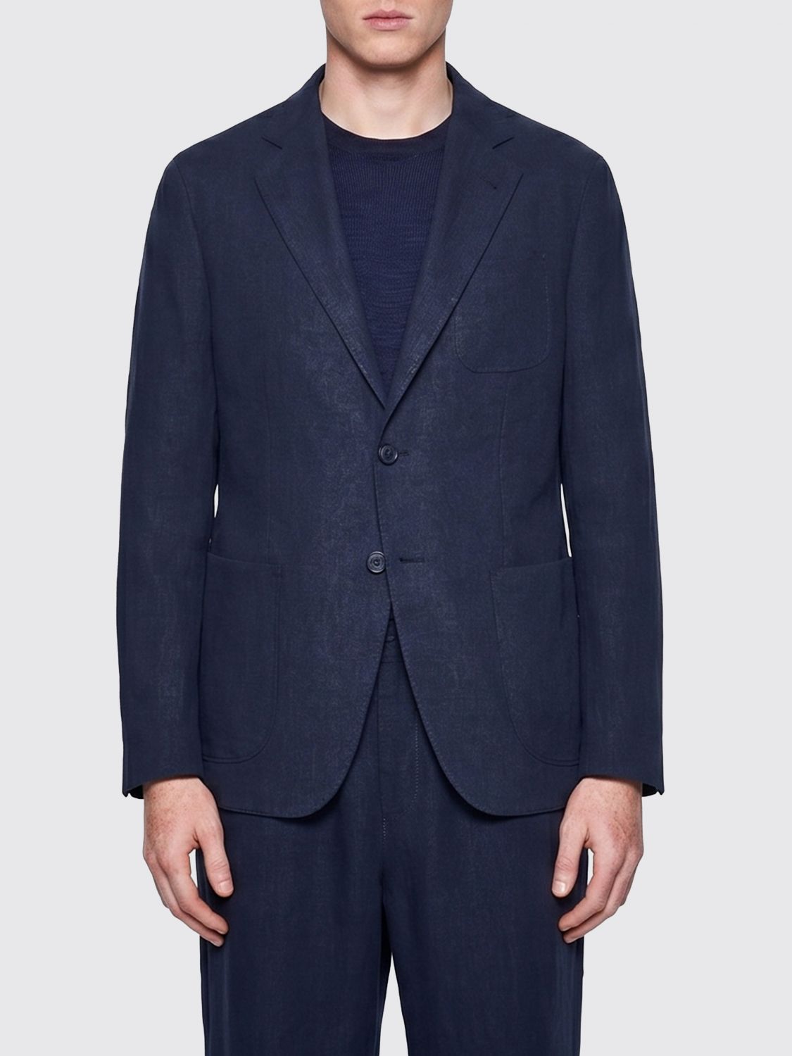 GIORGIO ARMANI Jacke Herren Farbe Blau
