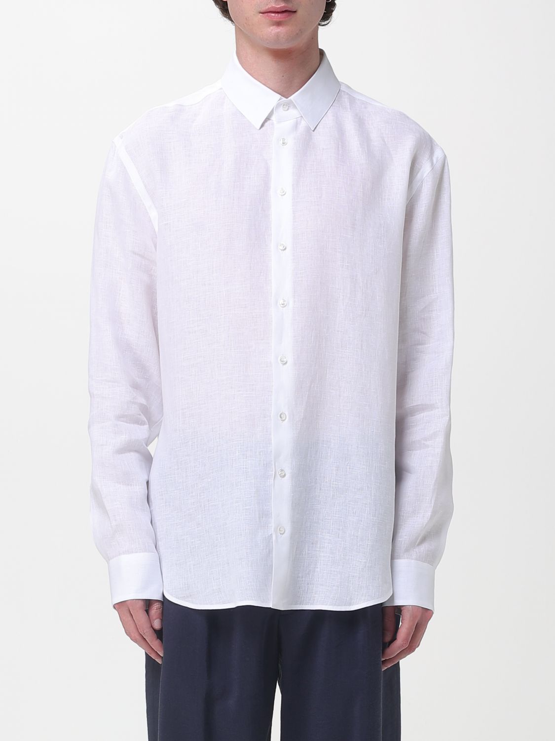 Giorgio Armani Shirt Men color White
