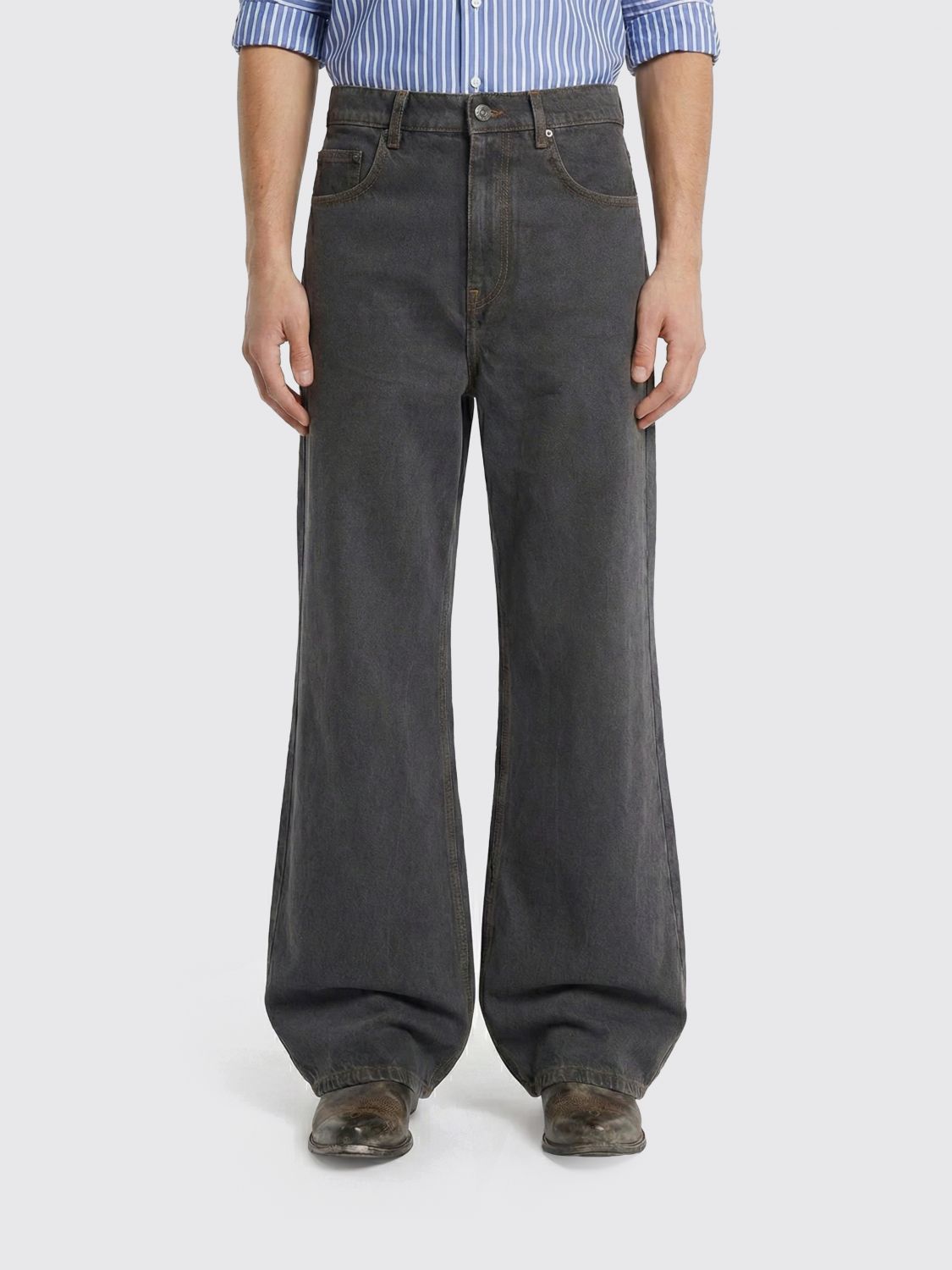 Golden Goose Ανδρών Μαύρο Jeans Men Color
