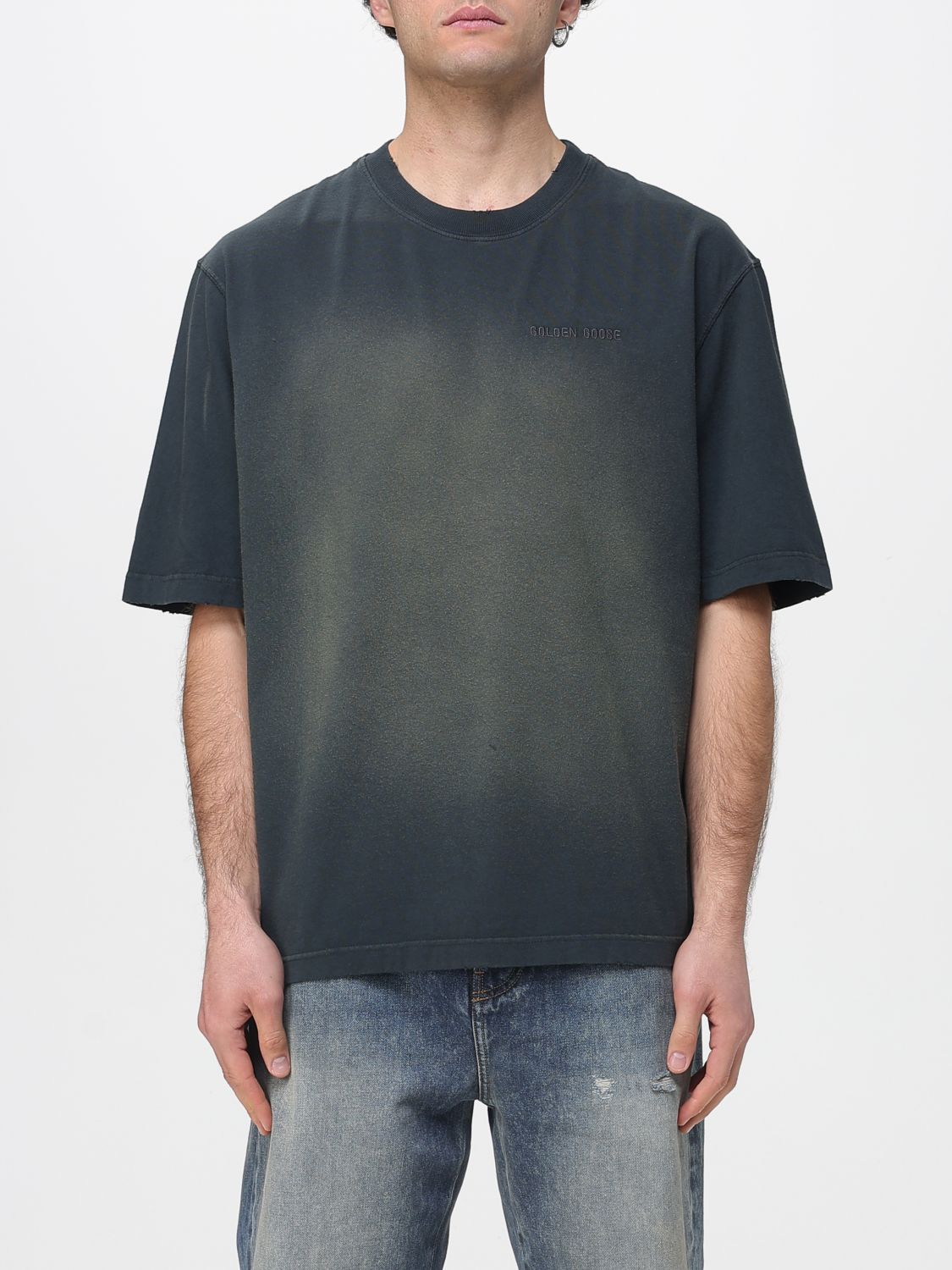 GOLDEN GOOSE T-Shirt Herren Farbe Schwarz
