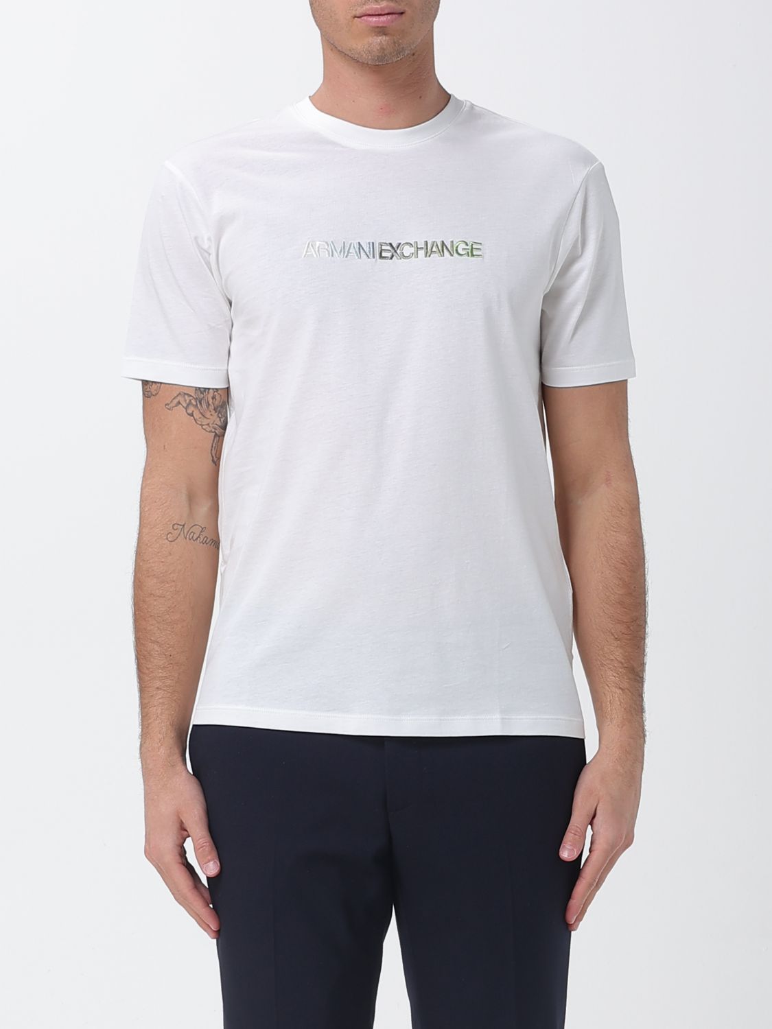 ARMANI EXCHANGE T-Shirt Herren Farbe Weiß