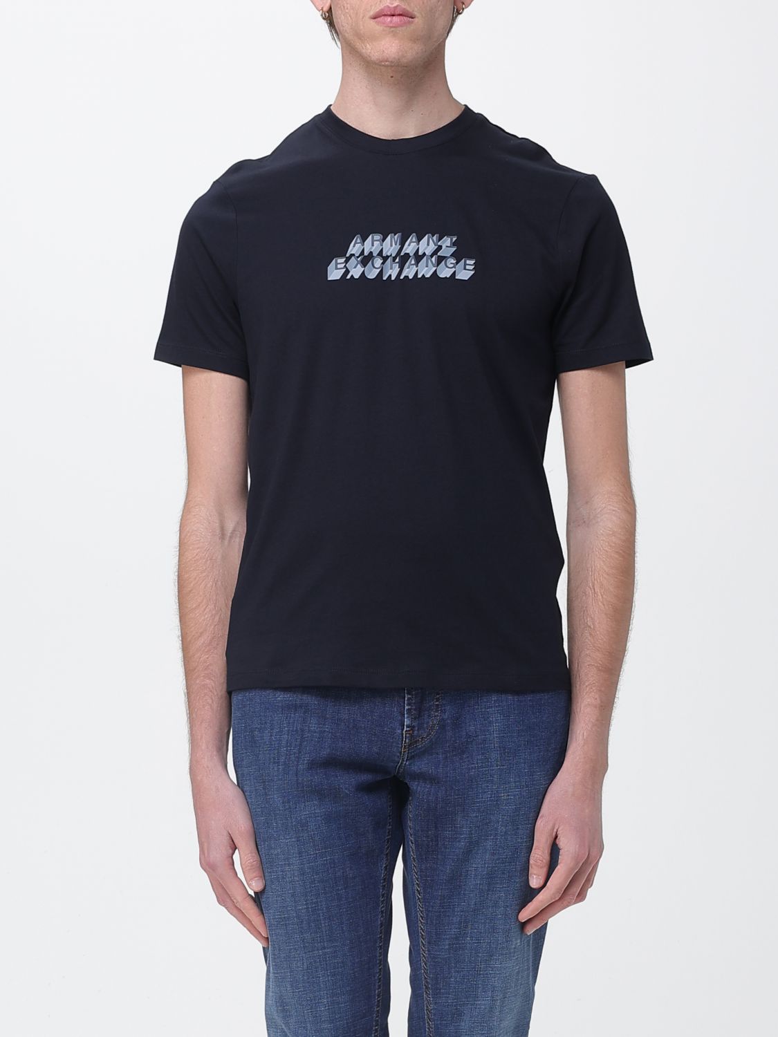 ARMANI EXCHANGE T-Shirt Herren Farbe Navy