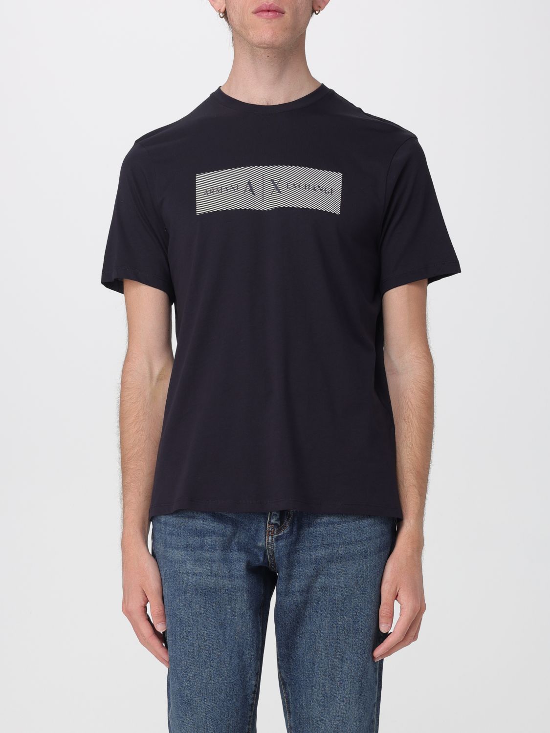 ARMANI EXCHANGE T-Shirt Herren Farbe Navy