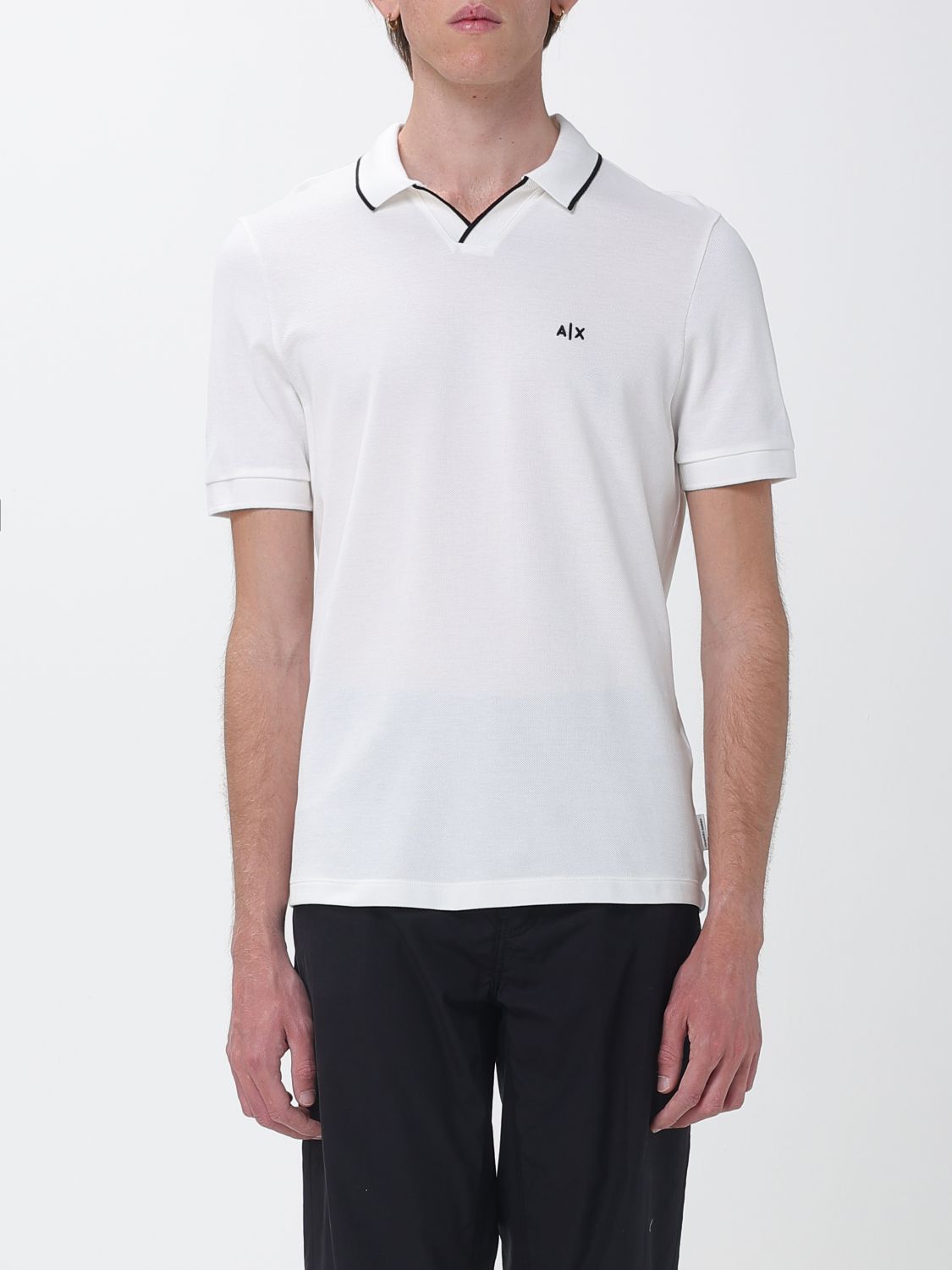 ARMANI EXCHANGE Polo Herren Farbe Weiß