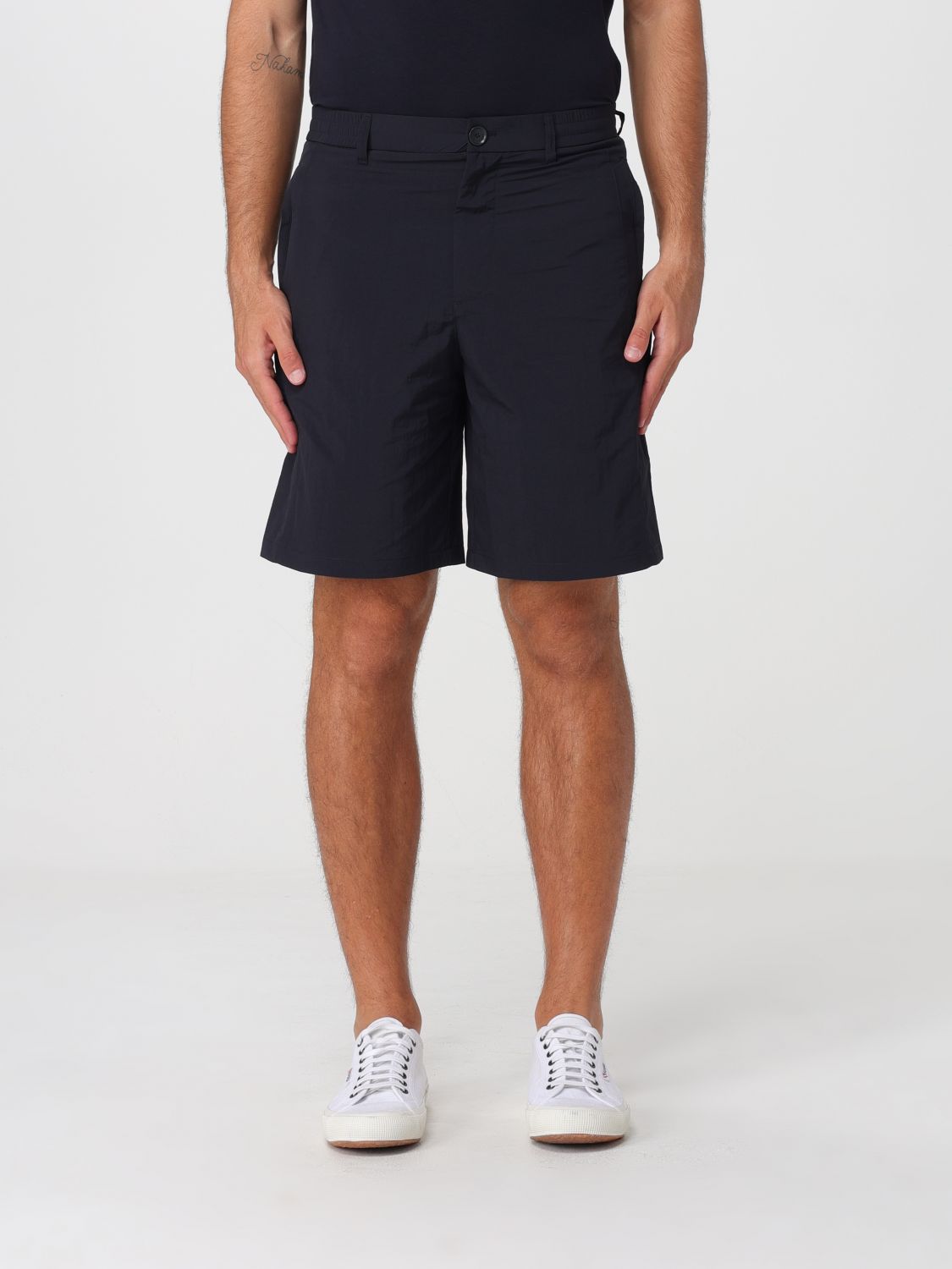 ARMANI EXCHANGE Pantaloncini chino in tessuto tecnico