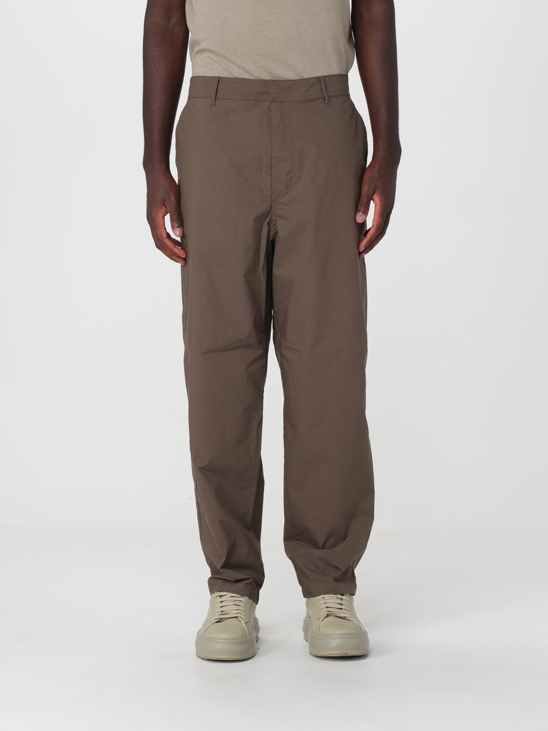 ARMANI EXCHANGE Pantaloni ampi in misto cotone