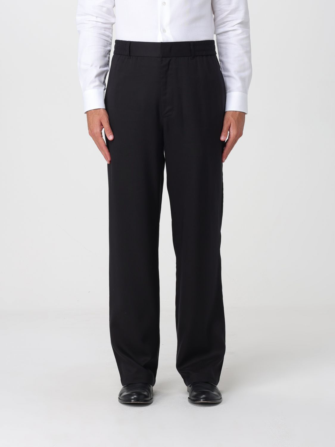 ARMANI EXCHANGE Pantaloni ampi sartoriali in lyocell