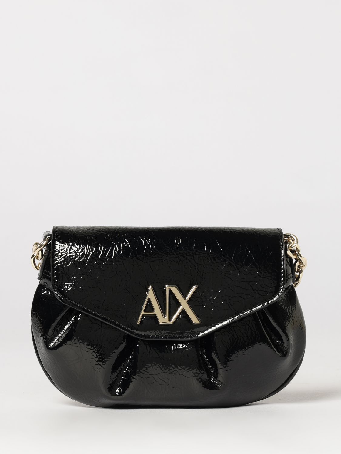 ARMANI EXCHANGE Borsa in pelle sintetica verniciata