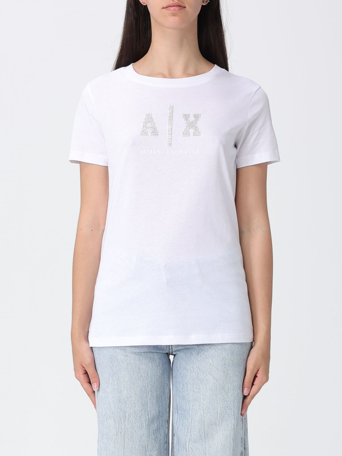 ARMANI EXCHANGE T-Shirt Damen Farbe Weiß