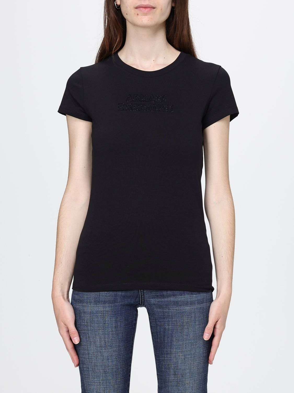 ARMANI EXCHANGE T-Shirt Damen Farbe Schwarz
