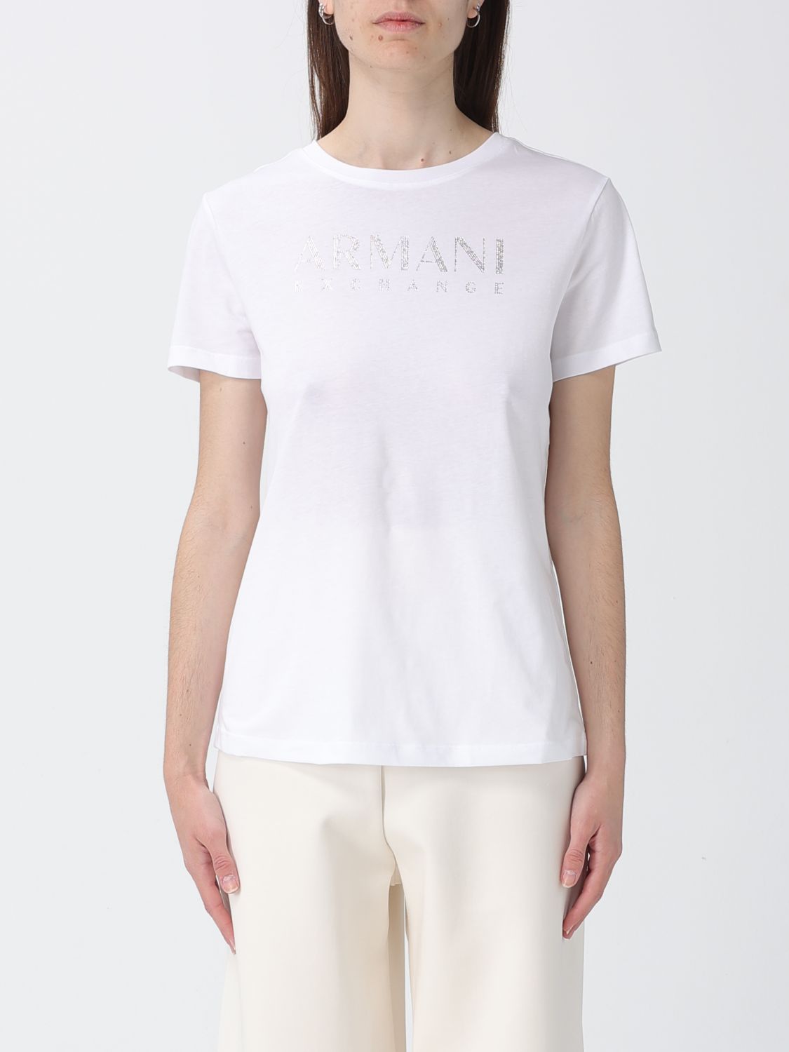 ARMANI EXCHANGE T-Shirt Damen Farbe Weiß