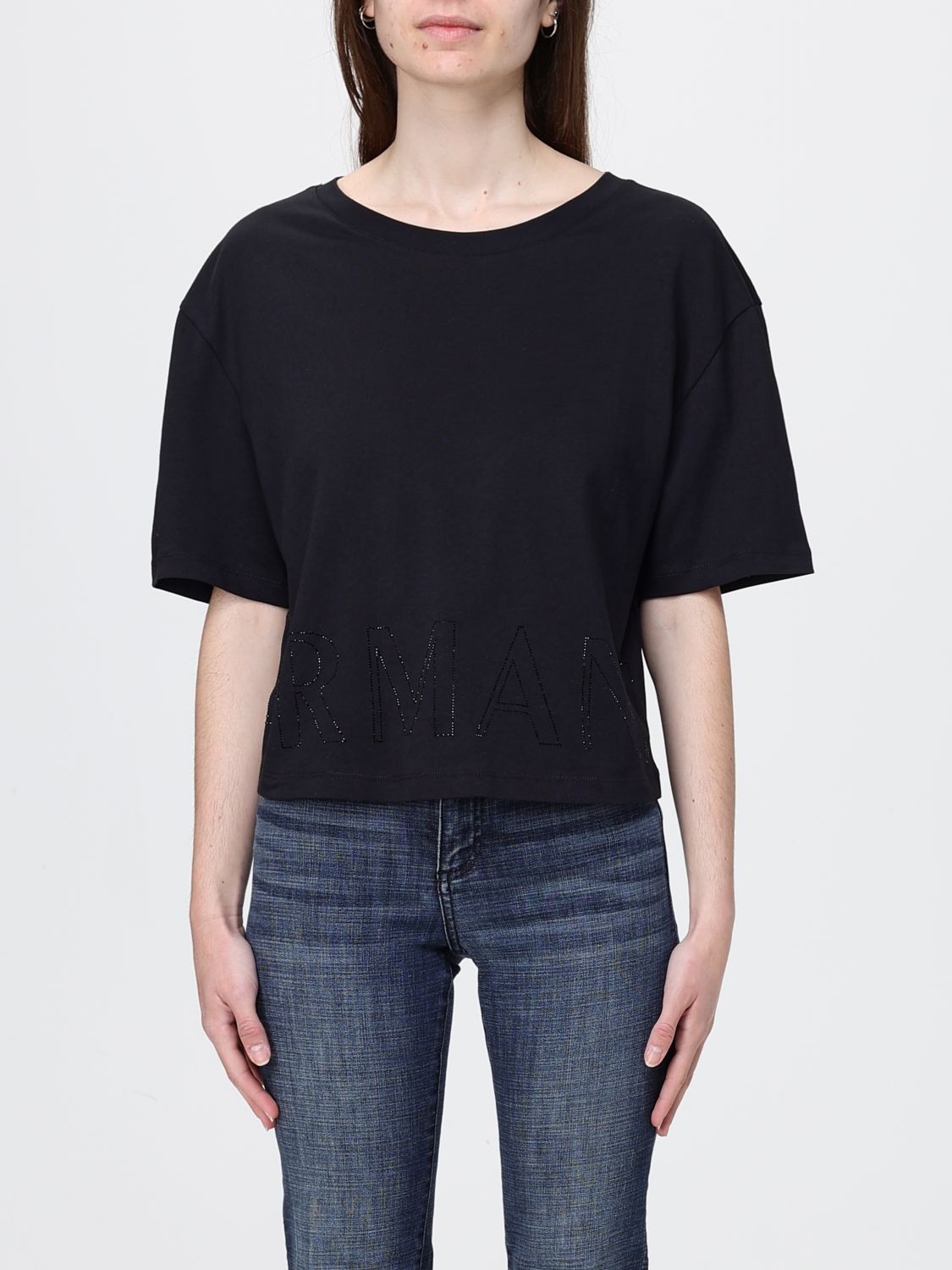 ARMANI EXCHANGE T-Shirt Damen Farbe Schwarz