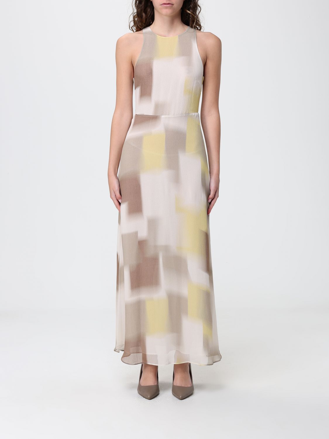 ARMANI EXCHANGE Kleid Damen Farbe Gelb