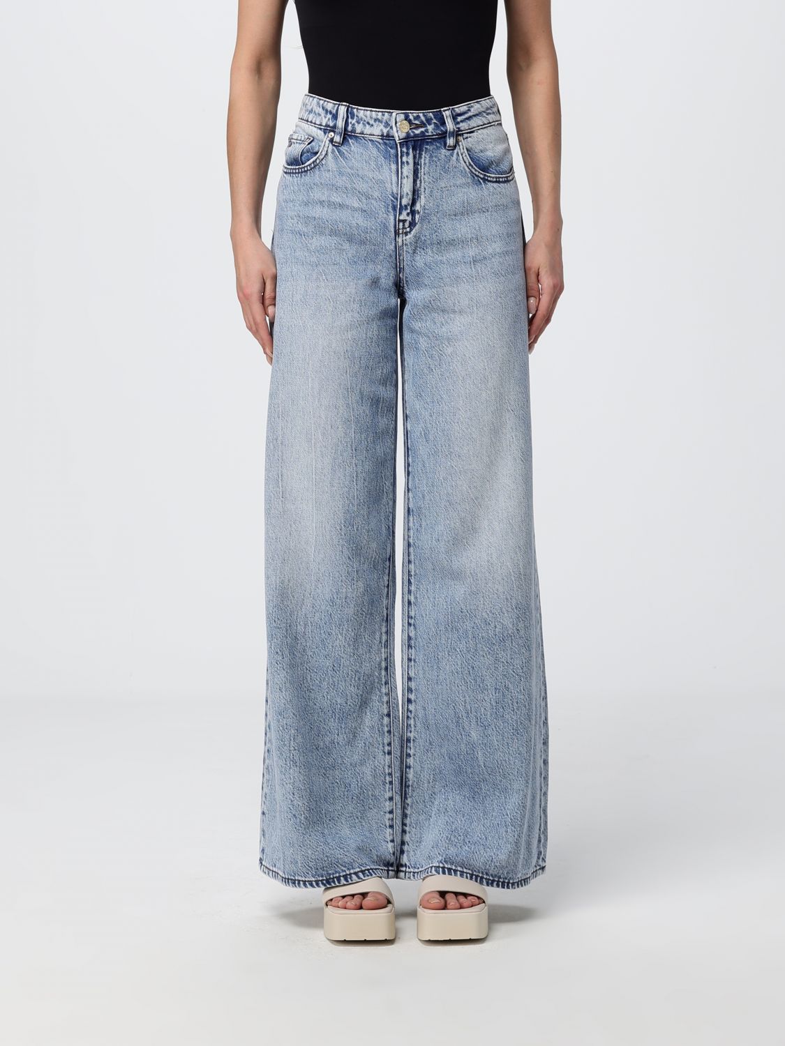 ARMANI EXCHANGE Jeans Woman color Stone Washed