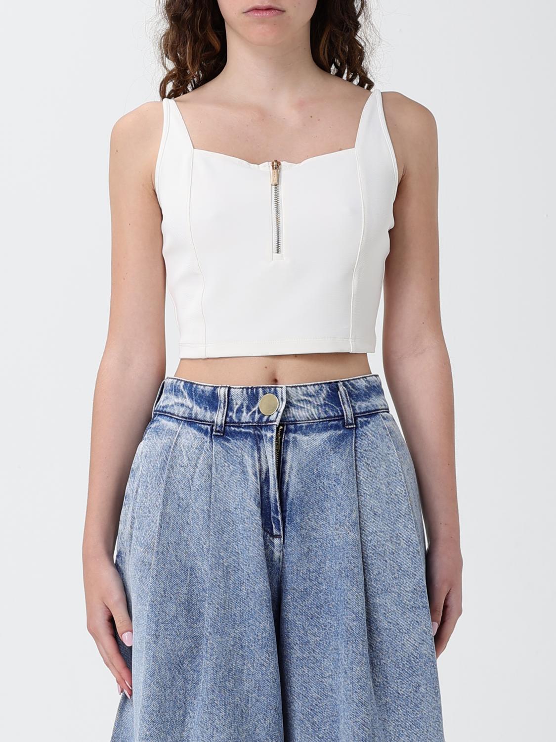 ARMANI EXCHANGE Top Damen Farbe Yellow Cream