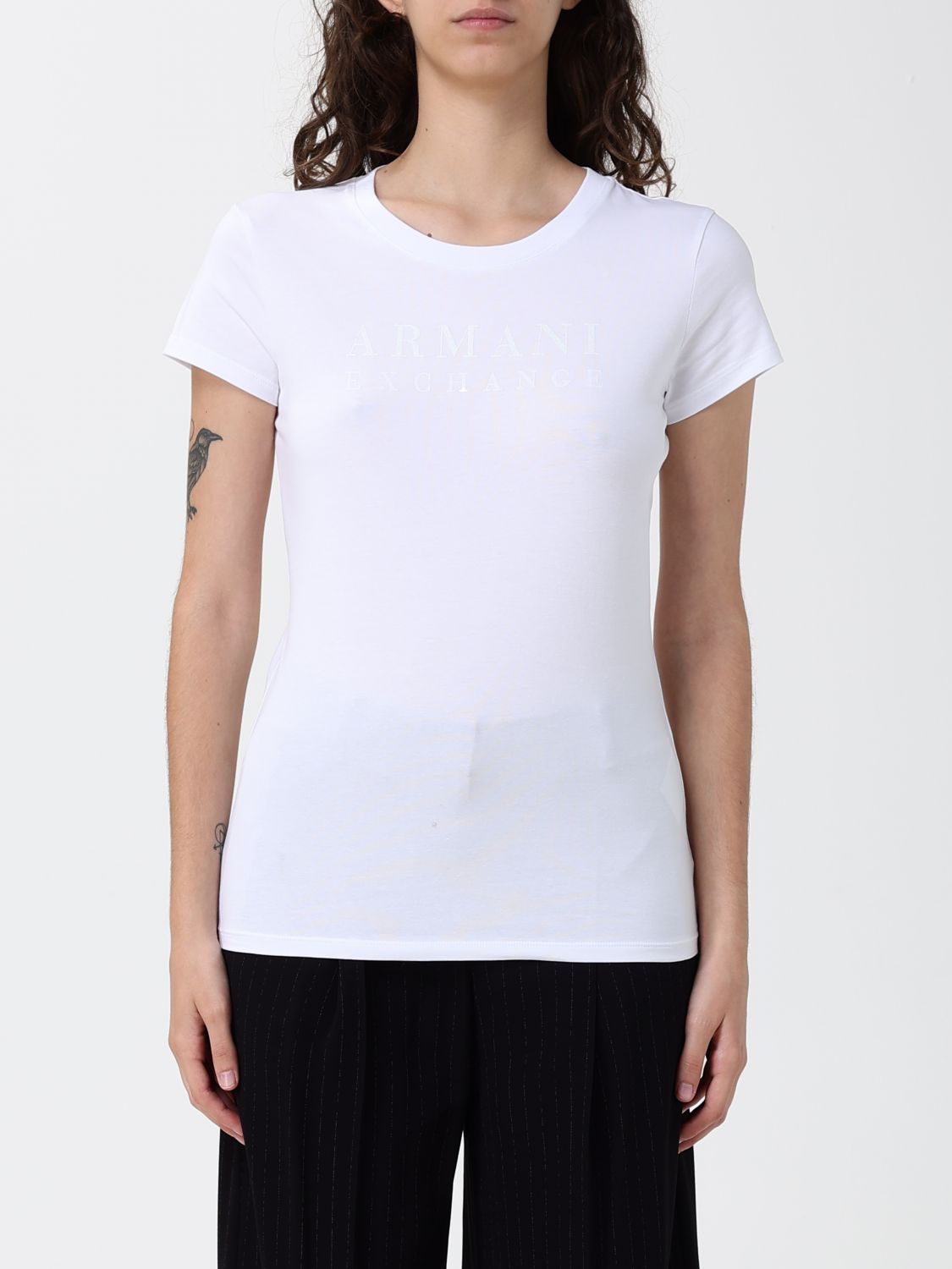 ARMANI EXCHANGE T-Shirt Damen Farbe Weiß