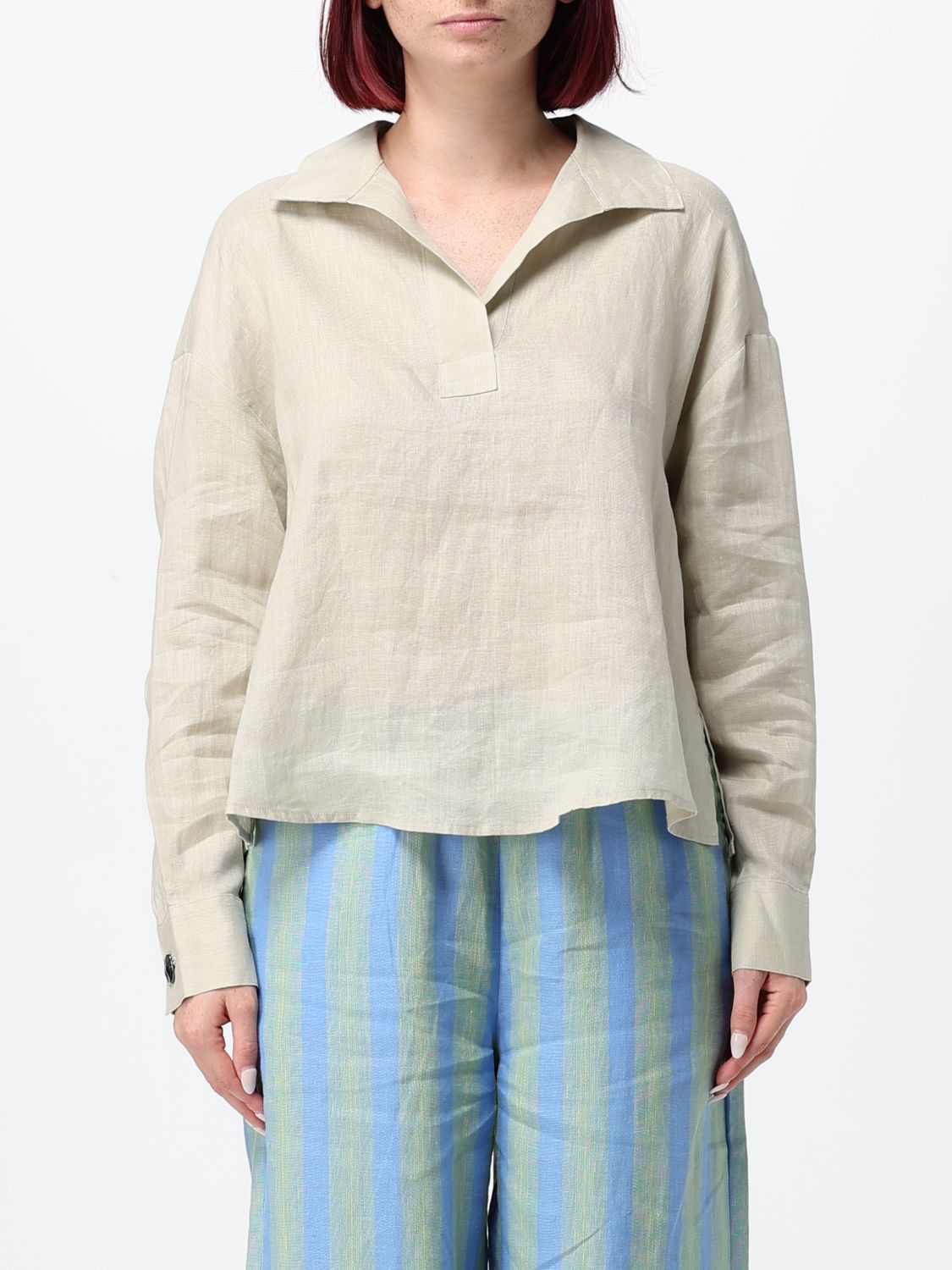 ARMANI EXCHANGE Top Damen Farbe Sand