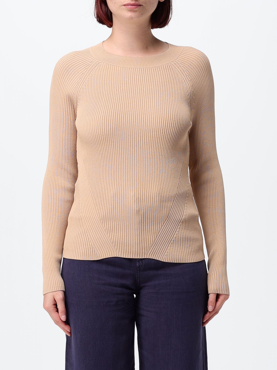 ARMANI EXCHANGE Maglia a coste in viscosa