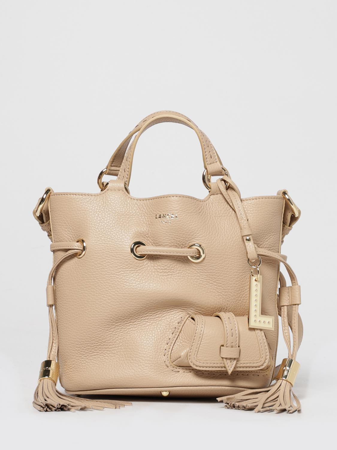 Lancel Shoulder Bag  Woman Color Beige In Neutral