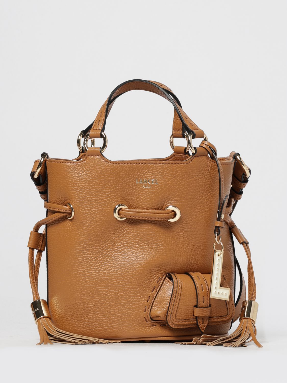 Lancel Shoulder Bag  Woman Color Camel In Brown