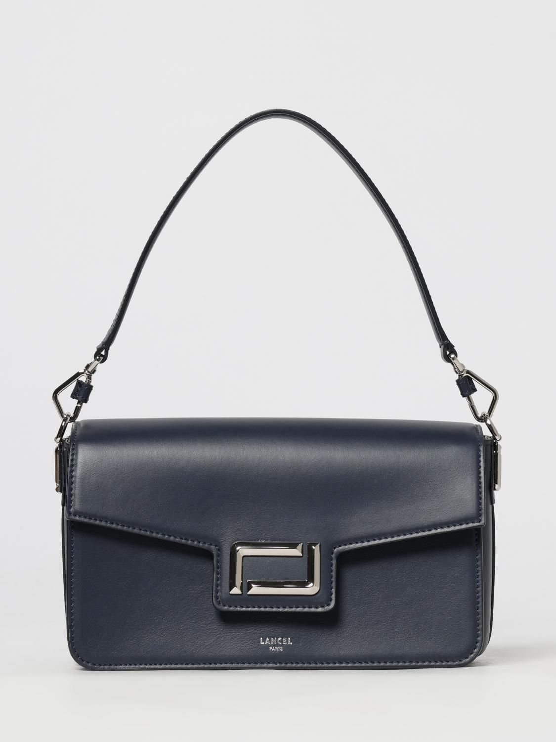 Lancel Shoulder Bag  Woman Color Gnawed Blue