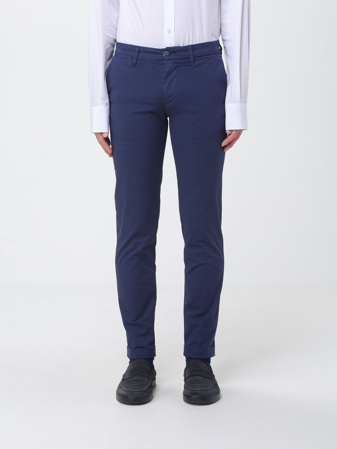 RE-HASH Hose Herren Farbe Blau