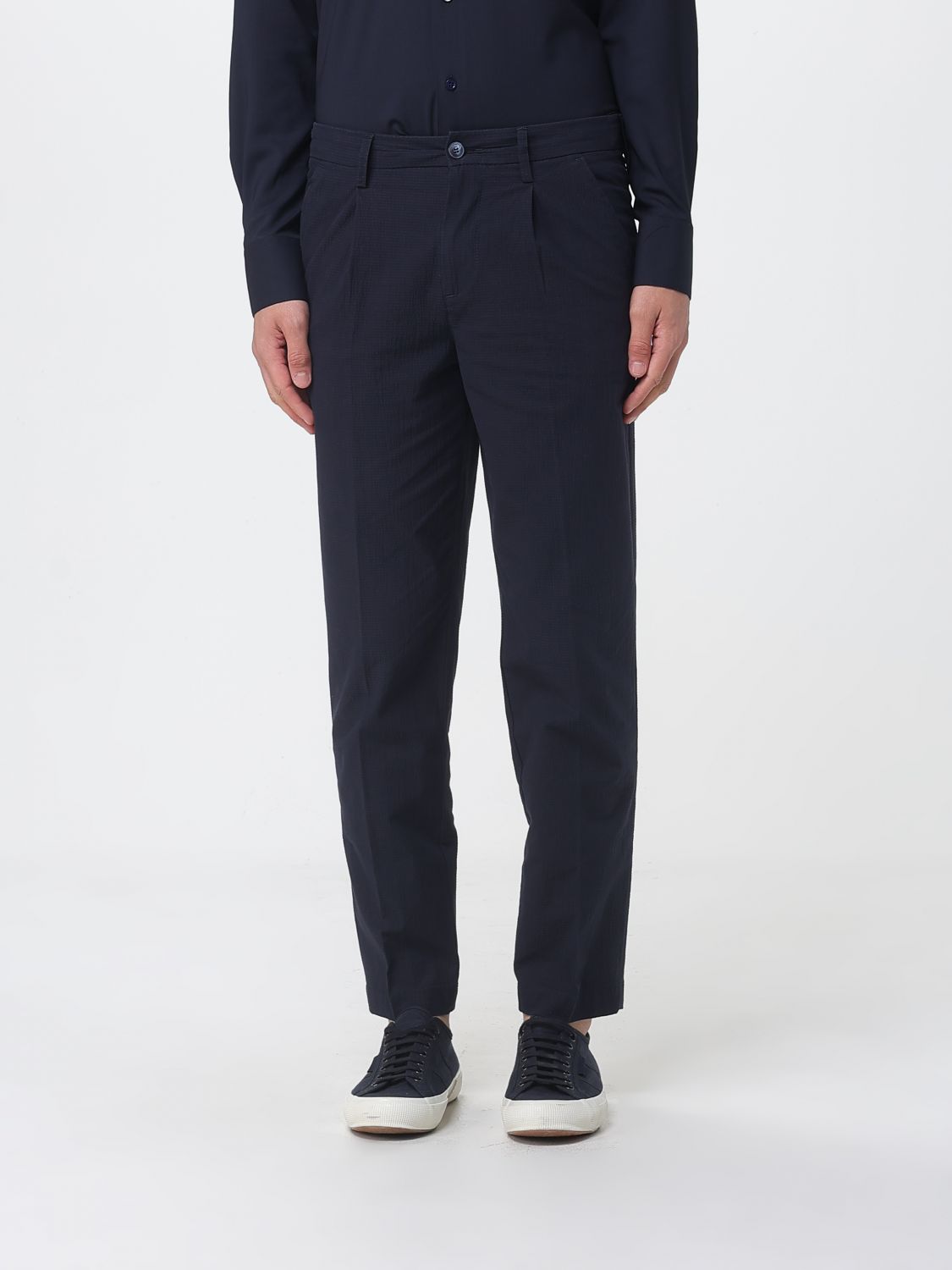RE-HASH Hose Herren Farbe Blau